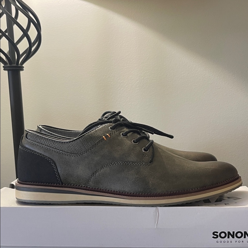 Sonoma Men's Freer Brown Oxfords